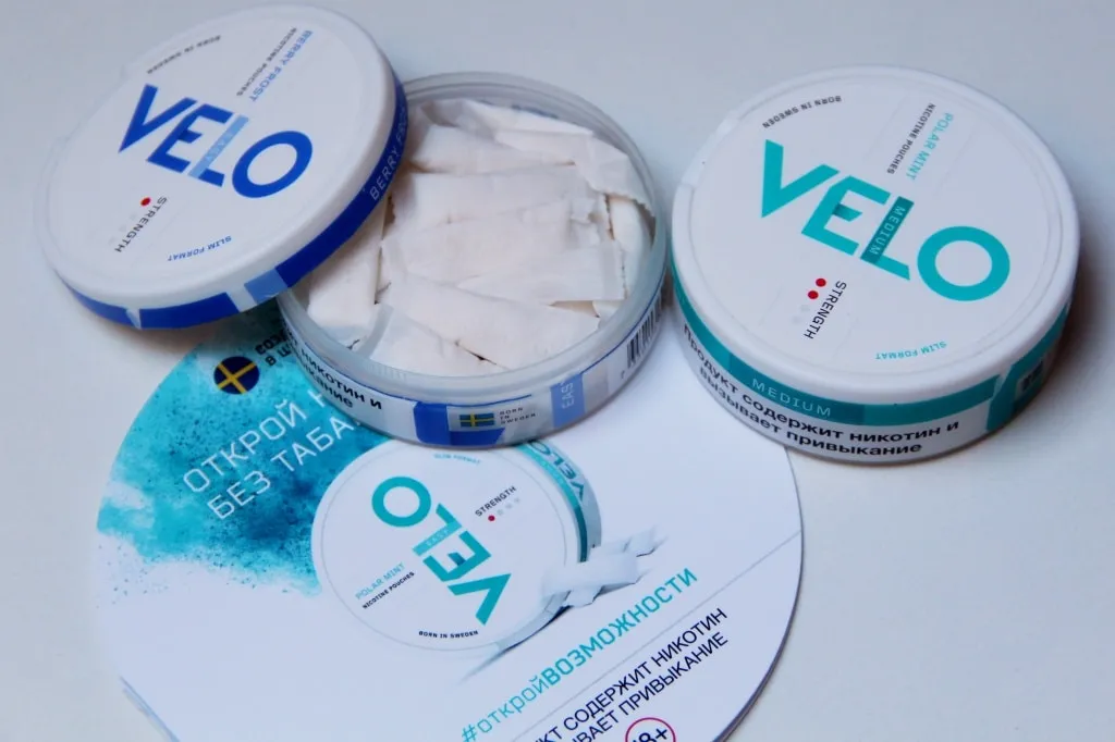 Жевательная смесь (снюс) VELO Ice Cool снюс вело