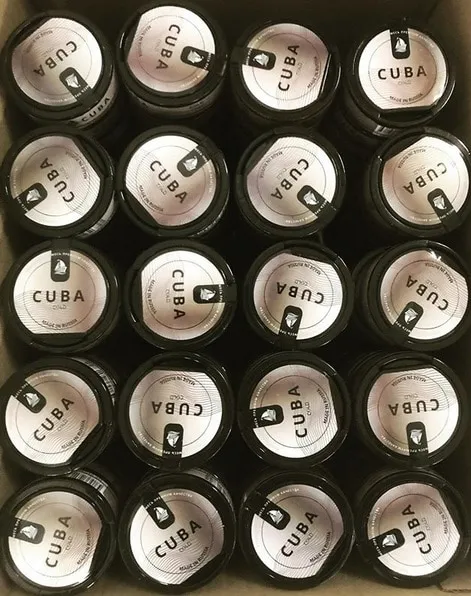 Жевательная смесь Cuba Cold Silver снюс куба