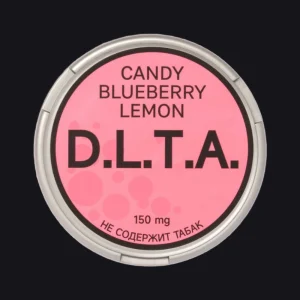 Снюс D.L.T.A. Candy Blueberry Lemon (Чернично-лимонная конфета)