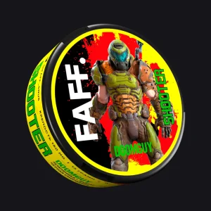 Снюс FAFF Shooter Doomguy (Земляника с ананасом, малиной и смородиной)
