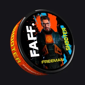 Снюс FAFF Shooter Freeman (Малина, мята, клубника и ягоды)